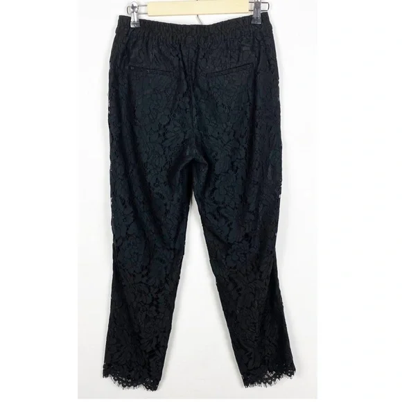 J Crew Peyton Black Lace Pants - Picture 6 of 10